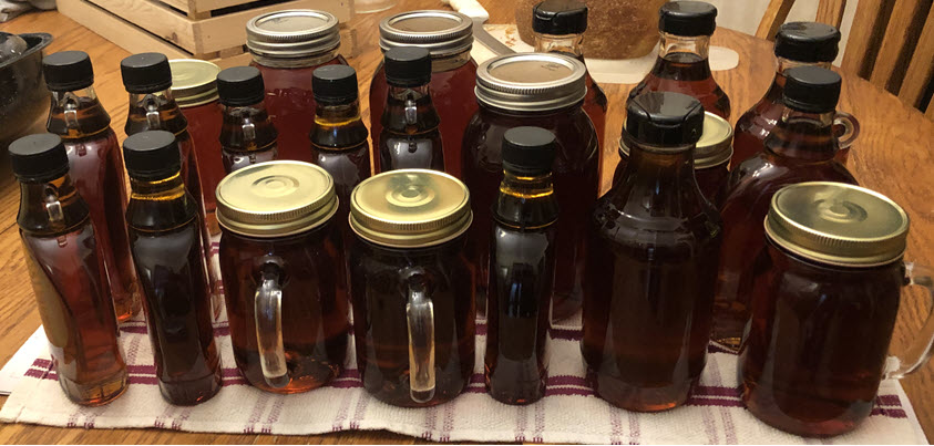 Clemence Hill Farm maple syrup